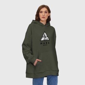 Худи SuperOversize хлопок с принтом Thirty Seconds to Mars в Курске, 70% хлопок, 30% полиэстер, мягкий начес внутри | карман-кенгуру, эластичная резинка на манжетах и по нижней кромке, двухслойный капюшон
 | 30 seconds to mars | 30 секунд до марса | 30stm | thirty seconds to mars | альтернативный | гранж | группа | джаред | лето | нео | орел | пост | прогрессивны | прогрессивный | рок | хард | шеннон