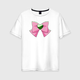 Женская футболка хлопок Oversize с принтом Юпитер в Курске, 100% хлопок | свободный крой, круглый ворот, спущенный рукав, длина до линии бедер
 | anime | sailor moon | аниме | сейлор мун