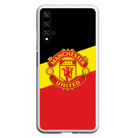 Чехол для Honor 20 с принтом Manchester United 2018 Colors в Курске, Силикон | Область печати: задняя сторона чехла, без боковых панелей | emirates | fc | manchester united | абстракция | геометрия | зож | клуб | линии | манчестер юнайтед | модные | мяч | россии | спорт | спортивные | стиль | тренды | утбол | футбольный клуб | экстрим | эмблема