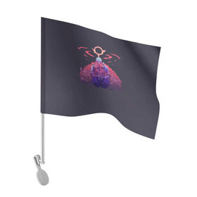 Флаг для автомобиля с принтом Anri Of Astora в Курске, 100% полиэстер | Размер: 30*21 см | dark souls | praise the sun | you died | дарк соулс | темные души
