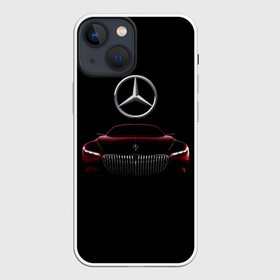 Чехол для iPhone 13 mini с принтом Мерседес Будущего в Курске,  |  | mercedes | марка | машины | мерседес