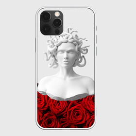 Чехол для iPhone 12 Pro Max с принтом GIRL SNAKE ROSES / РОЗЫ в Курске, Силикон |  | букет | веты | красный | лепестки | модные | полосы | природа | растения | розочки | розы | сад | тренды | цвет | черный