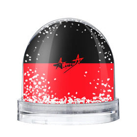 Снежный шар с принтом Флаг группа Алиса в Курске, Пластик | Изображение внутри шара печатается на глянцевой фотобумаге с двух сторон | алиса | группа | красный | рок | черный