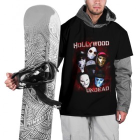 Накидка на куртку 3D с принтом Группа Hollywood Undead в Курске, 100% полиэстер |  | charlie scene | danny | funny man | hollywood | j dog | johnny 3 tears | undead | альтернативный | андед | голивуд | голливудская | группа | кранккор | метал | нежить | ню | реп | рок | рэп | рэпкор