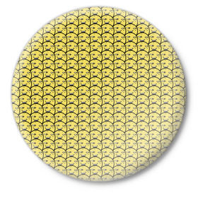 Значок с принтом ПеКа-фейс (YOBA) в Курске,  металл | круглая форма, металлическая застежка в виде булавки | Тематика изображения на принте: peka face | pekaface | пека | фасе