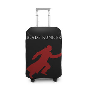 Чехол для чемодана 3D с принтом Blade Runner в Курске, 86% полиэфир, 14% спандекс | двустороннее нанесение принта, прорези для ручек и колес | 2049 | blade runner | bladerunner