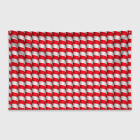 Флаг-баннер с принтом Sweet sticks в Курске, 100% полиэстер | размер 67 х 109 см, плотность ткани — 95 г/м2; по краям флага есть четыре люверса для крепления | sweet | конфеты | палочка | сладость