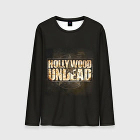 Мужской лонгслив 3D с принтом Hollywood Undead звезда в Курске, 100% полиэстер | длинные рукава, круглый вырез горловины, полуприлегающий силуэт | charlie scene | danny | funny man | hollywood | j dog | johnny 3 tears | undead | альтернативный | андед | голивуд | голливудская | группа | кранккор | метал | нежить | ню | реп | рок | рэп | рэпкор