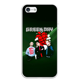 Чехол для iPhone 5/5S матовый с принтом Группа Green Day в Курске, Силикон | Область печати: задняя сторона чехла, без боковых панелей | american idiot | green day | альтернативный | билли джо армстронг | грин дей | группа | зелёный день | майк дёрнт | музыка | надпись | панк | поп | поппанк | рок | тре кул