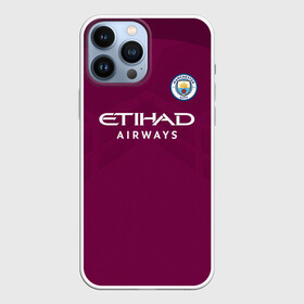 Чехол для iPhone 13 Pro Max с принтом Манчестер Сити Форма Away 2018 в Курске,  |  | citi | city | cyty | manchester | siti | sity | англия | болельщик | горожане | гостевая | манчестер | сити | фанат | футбольная форма