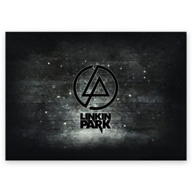 Поздравительная открытка с принтом Стена Linkin Park в Курске, 100% бумага | плотность бумаги 280 г/м2, матовая, на обратной стороне линовка и место для марки
 | Тематика изображения на принте: bennington | chester | linkin park | альтернативный метал | альтернативный рок | беннингтон | группа | линкин парк | музыкант | ню метал | певец | рок | рэп | рэп рок | честер | электроник рок