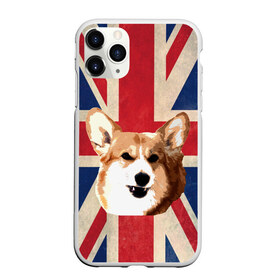 Чехол для iPhone 11 Pro Max матовый с принтом Королевский корги в Курске, Силикон |  | Тематика изображения на принте: англия | великобритания | вельш корги | корги | корги пемброк | пемброк | собака | флаг