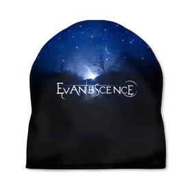 Шапка 3D с принтом Evanescence звездное небо в Курске, 100% полиэстер | универсальный размер, печать по всей поверхности изделия | evanescence | альтернативный | готик | группа | джен маджура | исчезновение | метал | ню | рок | синий | тим маккорд | трой маклоухорн | уилл хант | хард | эванесенс | эми ли