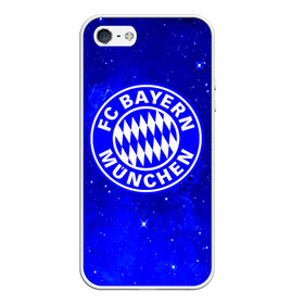 Чехол для iPhone 5/5S матовый с принтом FC BAYERN MUNCHEN в Курске, Силикон | Область печати: задняя сторона чехла, без боковых панелей | fc bayern munchen | футбол | футбольный клуб