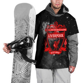 Накидка на куртку 3D с принтом FC LIVERPOOL в Курске, 100% полиэстер |  | Тематика изображения на принте: fc liverpool | футбол | футбольный клуб