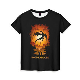 Женская футболка 3D с принтом Драконы Imagine Dragons в Курске, 100% полиэфир ( синтетическое хлопкоподобное полотно) | прямой крой, круглый вырез горловины, длина до линии бедер | dragons | imagine | альтернативный | американская | бэн макки | группа | драгонс | дэн платцман | дэн рейнольдс | имеджин | инди | индирок | рок | уэйн сермон