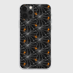 Чехол для iPhone 12 Pro Max с принтом Паутина в Курске, Силикон |  | gothic | halloween | spider | паук | паутина | хэллоуин