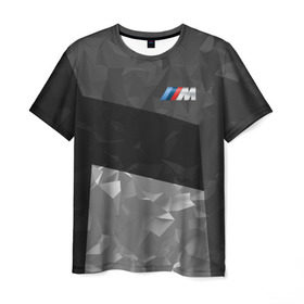 Мужская футболка 3D с принтом BMW 2018 Black Design в Курске, 100% полиэфир | прямой крой, круглый вырез горловины, длина до линии бедер | Тематика изображения на принте: bmw | автомобиль | автомобильные | бмв | машины
