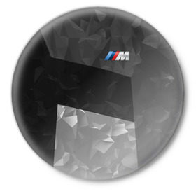 Значок с принтом BMW 2018 Black Design в Курске,  металл | круглая форма, металлическая застежка в виде булавки | Тематика изображения на принте: bmw | автомобиль | автомобильные | бмв | машины