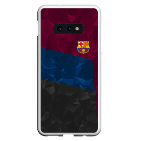 Чехол для Samsung S10E с принтом FC Barcelona 2018 Abstract в Курске, Силикон | Область печати: задняя сторона чехла, без боковых панелей | fc | fc barcelona | fcb | fly emirates | ronaldo | абстракция | барселона | геометрия | зож | клуб | линии | месси | модные | мяч | реал мадрид | спорт | спортивные | тренды | футбол | футбольный клуб | эмблема