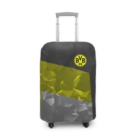 Чехол для чемодана 3D с принтом Borussia Dortmund 2018 в Курске, 86% полиэфир, 14% спандекс | двустороннее нанесение принта, прорези для ручек и колес | боруссия | дортмунд