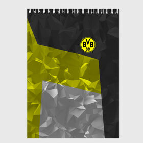 Скетчбук с принтом Borussia Dortmund 2018 в Курске, 100% бумага
 | 48 листов, плотность листов — 100 г/м2, плотность картонной обложки — 250 г/м2. Листы скреплены сверху удобной пружинной спиралью | боруссия | дортмунд