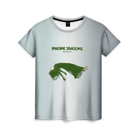 Женская футболка 3D с принтом Imagine Dragons Demons в Курске, 100% полиэфир ( синтетическое хлопкоподобное полотно) | прямой крой, круглый вырез горловины, длина до линии бедер | альтернативный | американская | группа | драгонс | имеджин | инди | индирок | поп | рок | электроник