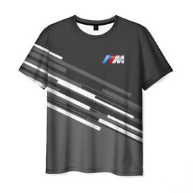 Мужская футболка 3D с принтом BMW 2018 sport line в Курске, 100% полиэфир | прямой крой, круглый вырез горловины, длина до линии бедер | bmw | bmw motorsport | bmw performance | carbon | m | motorsport | performance | sport | бмв | карбон | моторспорт | спорт