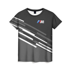Женская футболка 3D с принтом BMW 2018 sport line в Курске, 100% полиэфир ( синтетическое хлопкоподобное полотно) | прямой крой, круглый вырез горловины, длина до линии бедер | bmw | bmw motorsport | bmw performance | carbon | m | motorsport | performance | sport | бмв | карбон | моторспорт | спорт