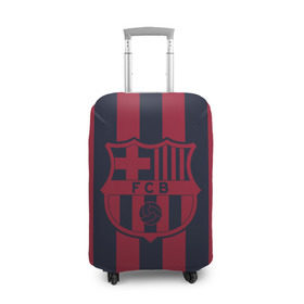 Чехол для чемодана 3D с принтом Barselona 18 в Курске, 86% полиэфир, 14% спандекс | двустороннее нанесение принта, прорези для ручек и колес | Тематика изображения на принте: barselona | champions | league | lionel | messi | spain | барселона | испания | месси