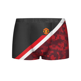 Мужские трусы 3D с принтом Manchester United Sport Camo в Курске, 50% хлопок, 50% полиэстер | классическая посадка, на поясе мягкая тканевая резинка | emirates | fc | manchester united | абстракция | геометрия | зож | клуб | линии | манчестер юнайтед | модные | мяч | россии | спорт | спортивные | стиль | тренды | футбол | футбольный клуб | экстрим | эмблема