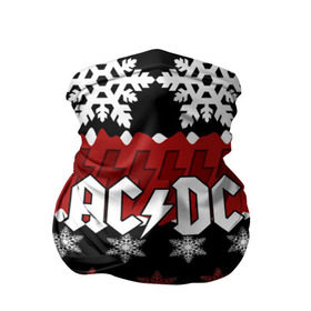 Бандана-труба 3D с принтом Праздничный AC/DC в Курске, 100% полиэстер, ткань с особыми свойствами — Activecool | плотность 150‒180 г/м2; хорошо тянется, но сохраняет форму | ac dc | acdc | for those about to ro | австралийская | ангус янг | блюз рок | головы | группа | знак | красный | крис слэйд | музыканты | надпись | новогодний | новый год | певцы | праздник | рождество | рок | рок н ролл