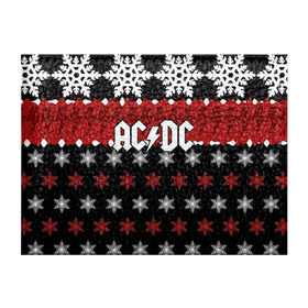 Обложка для студенческого билета с принтом Праздничный AC/DC в Курске, натуральная кожа | Размер: 11*8 см; Печать на всей внешней стороне | ac dc | acdc | for those about to ro | австралийская | ангус янг | блюз рок | головы | группа | знак | красный | крис слэйд | музыканты | надпись | новогодний | новый год | певцы | праздник | рождество | рок | рок н ролл