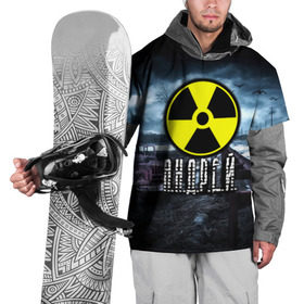 Накидка на куртку 3D с принтом S.T.A.L.K.E.R. - А.Н.Д.Р.Е.Й. в Курске, 100% полиэстер |  | stalker | андрей | волки | грузовик | имя | мрак | припять | птицы | радиация | сталкер | чернобыль