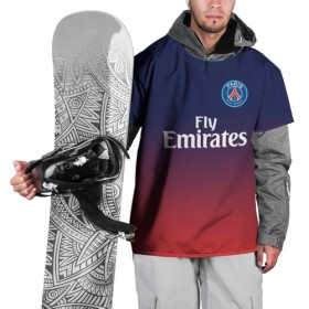 Накидка на куртку 3D с принтом PSG 2018 Original #12 в Курске, 100% полиэстер |  | fc | fly emirates | paris | psg | лого | париж | псж | спорт | спортивные | фк | футбольный клуб