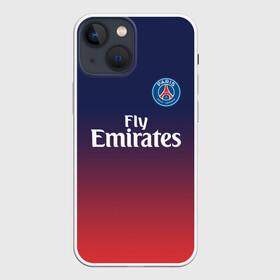 Чехол для iPhone 13 mini с принтом PSG SPORT ORIGINAL GRADIENT   ПСЖ в Курске,  |  | fc | fly emirates | paris | psg | лого | париж | псж | спорт | спортивные | фк | футбольный клуб