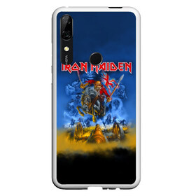 Чехол для Honor P Smart Z с принтом Iron Maiden в Курске, Силикон | Область печати: задняя сторона чехла, без боковых панелей | Тематика изображения на принте: iron maiden | адриан смит | айрон мейден | гроза | группа | дэйв мюррей | железная дева | ирон майден | метал | мрачный | музыка | песни | рок | стив харрис | тяжелый | флаг | хеви | хевиметал