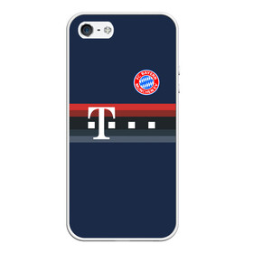 Чехол для iPhone 5/5S матовый с принтом FC Bayern 2018 Original #5 в Курске, Силикон | Область печати: задняя сторона чехла, без боковых панелей | bayern | fly fc | бавария | спорт | футбольный клуб