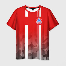 Мужская футболка 3D с принтом FC Bayern 2018 Original #7 в Курске, 100% полиэфир | прямой крой, круглый вырез горловины, длина до линии бедер | bayern | fly fc | бавария | спорт | футбольный клуб