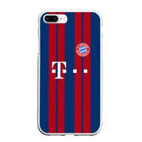 Чехол для iPhone 7Plus/8 Plus матовый с принтом FC Bayern 2018 Original #8 в Курске, Силикон | Область печати: задняя сторона чехла, без боковых панелей | bayern | fly fc | бавария | спорт | футбольный клуб