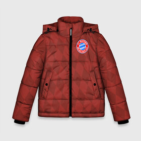 Зимняя куртка для мальчиков 3D с принтом FC Bayern 2018 Original #10 в Курске, ткань верха — 100% полиэстер; подклад — 100% полиэстер, утеплитель — 100% полиэстер | длина ниже бедра, удлиненная спинка, воротник стойка и отстегивающийся капюшон. Есть боковые карманы с листочкой на кнопках, утяжки по низу изделия и внутренний карман на молнии. 

Предусмотрены светоотражающий принт на спинке, радужный светоотражающий элемент на пуллере молнии и на резинке для утяжки | bayern | fly fc | бавария | геометрия | спорт | футбольный клуб