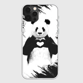 Чехол для iPhone 12 Pro Max с принтом Panda love в Курске, Силикон |  | 14 февраля | love | panda | panda love | день святого валентина | любовь | панда