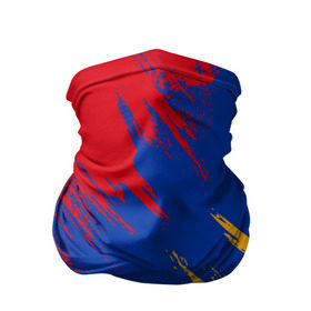 Бандана-труба 3D с принтом Флаг Армении в Курске, 100% полиэстер, ткань с особыми свойствами — Activecool | плотность 150‒180 г/м2; хорошо тянется, но сохраняет форму | Тематика изображения на принте: армения | флаг | флаг армении