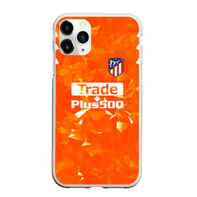 Чехол для iPhone 11 Pro матовый с принтом Atletico Madrid Original #5 в Курске, Силикон |  | Тематика изображения на принте: атлетико мадрид | полосы | эмблема