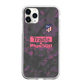 Чехол для iPhone 11 Pro Max матовый с принтом Atletico Madrid Original #8 в Курске, Силикон |  | Тематика изображения на принте: атлетико мадрид | полигоны | эмблема