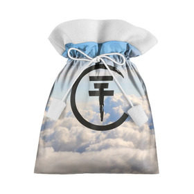 Подарочный 3D мешок с принтом Clouds Tokio Hotel в Курске, 100% полиэстер | Размер: 29*39 см | Тематика изображения на принте: bill kaulitz | tokio hotel | билл каулиц