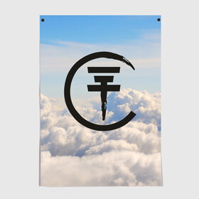 Постер с принтом Clouds Tokio Hotel в Курске, 100% бумага
 | бумага, плотность 150 мг. Матовая, но за счет высокого коэффициента гладкости имеет небольшой блеск и дает на свету блики, но в отличии от глянцевой бумаги не покрыта лаком | bill kaulitz | tokio hotel | билл каулиц