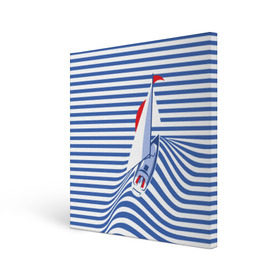Холст квадратный с принтом Яхта в Курске, 100% ПВХ |  | flag | joke | prank | sail | sea | stripes | water | waves | yacht vest | вода | волны | море | парус | полосы | прикол | тельняшка | флаг | шутка | яхта