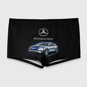 Мужские купальные плавки 3D с принтом Mercedes-Benz в Курске, Полиэстер 85%, Спандекс 15% |  | kомпания производитель легковых автомобилей премиального класса | немецкое качество