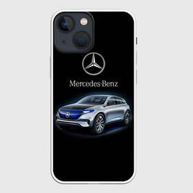 Чехол для iPhone 13 mini с принтом Mercedes Benz в Курске,  |  | kомпания производитель легковых автомобилей премиального класса | немецкое качество